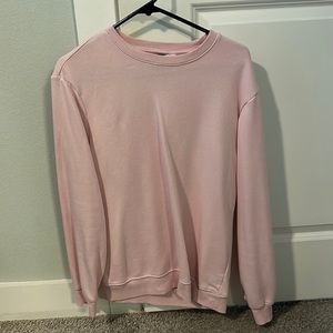 Long sleeve pink tee